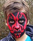 Kinderschminken Darth Maul